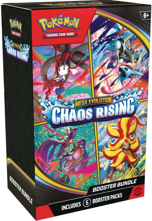 Pokémon TCG: Mega Evolution—Chaos Rising Booster Bundle