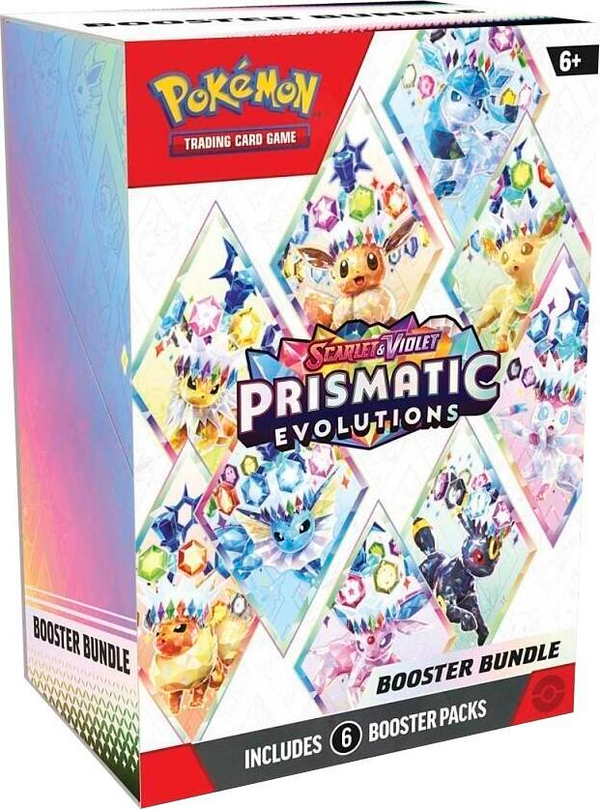 Pokémon TCG Scarlet & Violet Prismatic Evolutions Booster Bundle