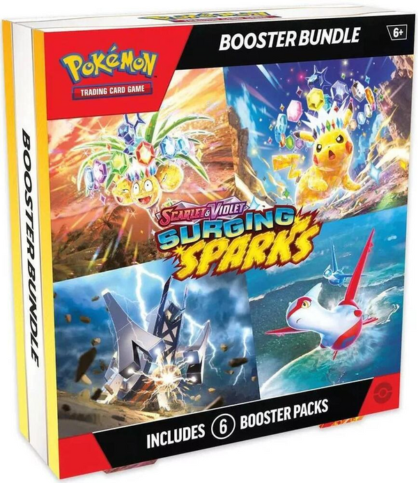 Pokémon TCG Scarlet & Violet Surging Sparks Booster Bundle - 6 Booster Packs