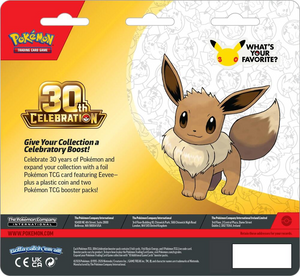 Pokémon TCG: 30th Celebration 2-Pack Blister back