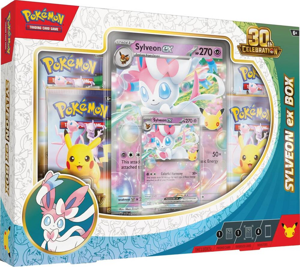 Pokémon TCG: 30th Celebration Greninja / Sylveon ex Box (PREORDER)