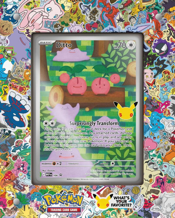 Pokémon TCG: 30th Celebration Ditto Premium Collection (PREORDER)