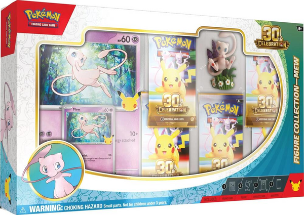 Pokémon TCG: 30th Celebration Mew / Mewtwo Figure Collection (PREORDER)