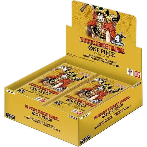 One Piece Card Game OP-17 The World's Strongest Warriors Booster Box (English)