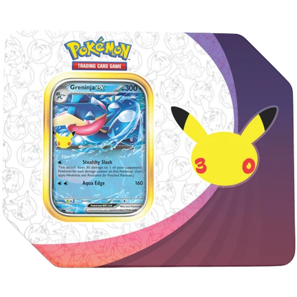 Pokémon TCG: 30th Celebration Booster Tin (READYSTOCK)