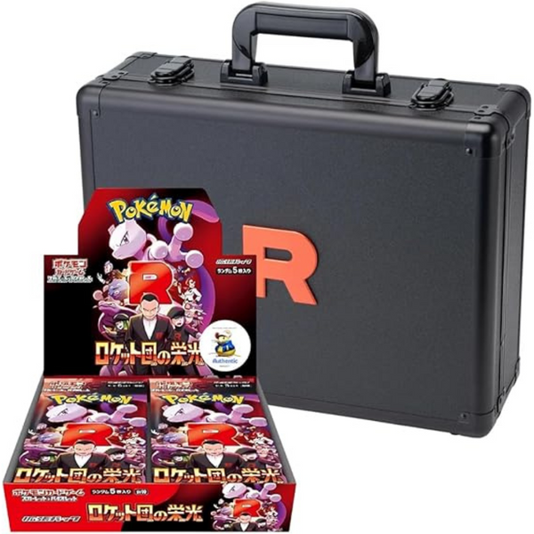 Pokémon TCG: Scarlet & Violet - The Glory of Team Rocket Attache Case Collection Set (Japanese)