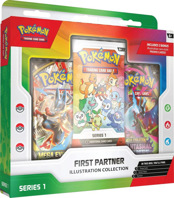 Pokémon TCG: First Partner Illustration Collection—Series 1