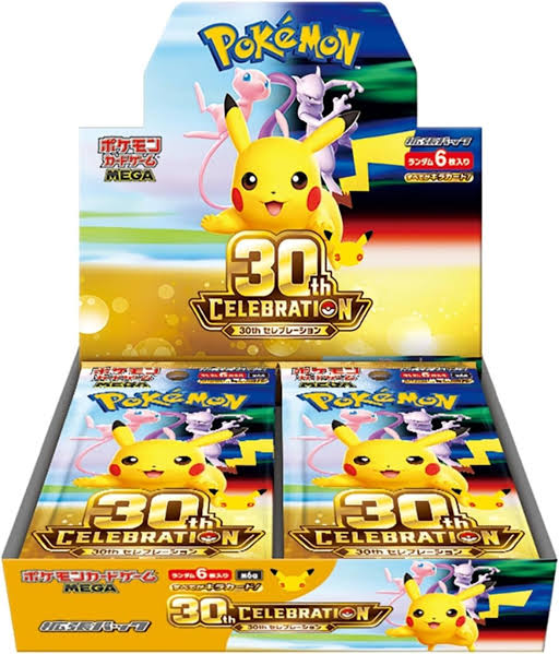 Pokémon TCG: 30th Celebration Japanese Booster Box (PREORDER)