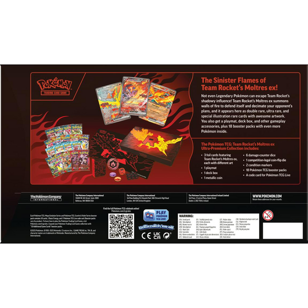 Pokémon TCG: Scarlet & Violet - Team Rocket’s Moltres ex Ultra-Premium Collection