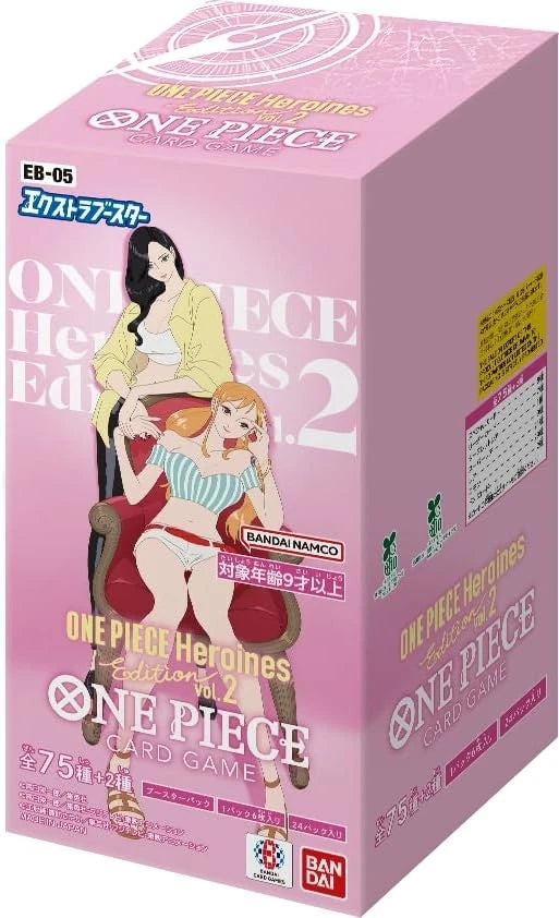 One Piece Card Game EB-05 Heroines Edition Vol.2 Booster Box (Japanese)
